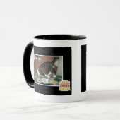 私はここに昼寝する マグカップ (正面左)