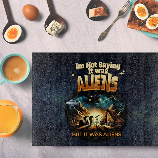 私はことわざではないエイリアンだったが、エイリアン カッティングボード