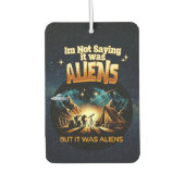 私はことわざではないエイリアンだったが、エイリアン カーエアーフレッシュナー (正面)