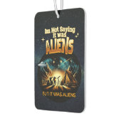 私はことわざではないエイリアンだったが、エイリアン カーエアーフレッシュナー (左)