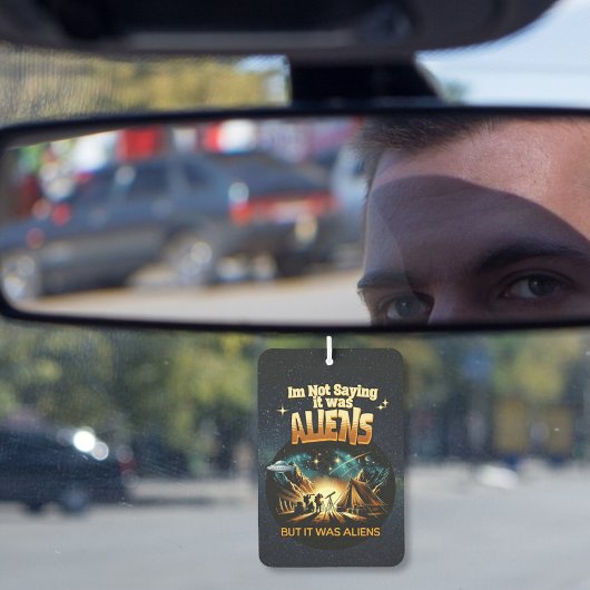 私はことわざではないエイリアンだったが、エイリアン カーエアーフレッシュナー