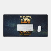 私はことわざではないエイリアンだったが、エイリアン デスクマット (キーボード&マウス)