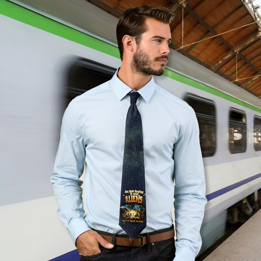 私はことわざではないエイリアンだったが、エイリアン ネクタイ