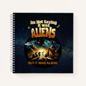 私はことわざではないエイリアンだったが、エイリアン ノートブック (正面)