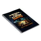 私はことわざではないエイリアンだったが、エイリアン ノートブック (右側)