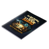 私はことわざではないエイリアンだったが、エイリアン ノートブック (左側)