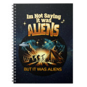 私はことわざではないエイリアンだったが、エイリアン ノートブック (正面)