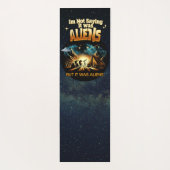 私はことわざではないエイリアンだったが、エイリアン ヨガマット (裏面)