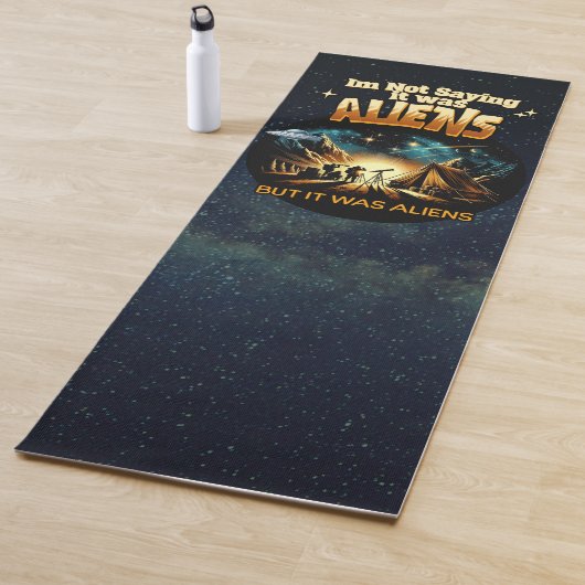 私はことわざではないエイリアンだったが、エイリアン ヨガマット (インサイチュ)