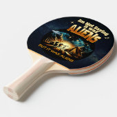 私はことわざではないエイリアンだったが、エイリアン 卓球ラケット (正面アングル)
