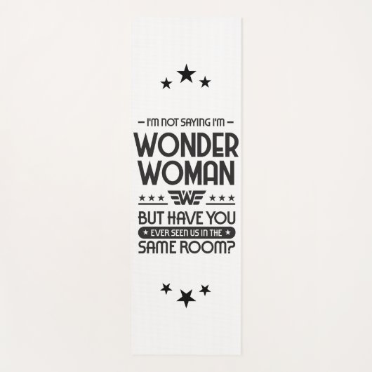 私はことわざではない ヨガマット (正面)