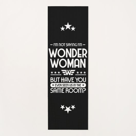 私はことわざではない ヨガマット (正面)