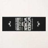 私はことわざではない ヨガマット (正面(横))