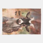 私はこのかわいいおもしろい納屋周囲の庭 キッチンタオル (横)