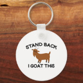 私はこのことをやめた キーホルダー (正面)