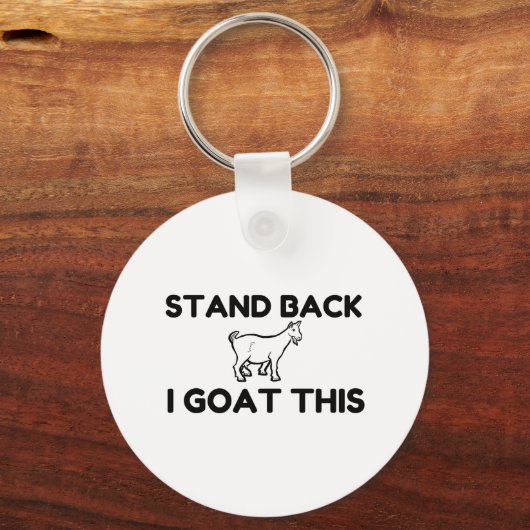 私はこのことをやめた キーホルダー (正面)