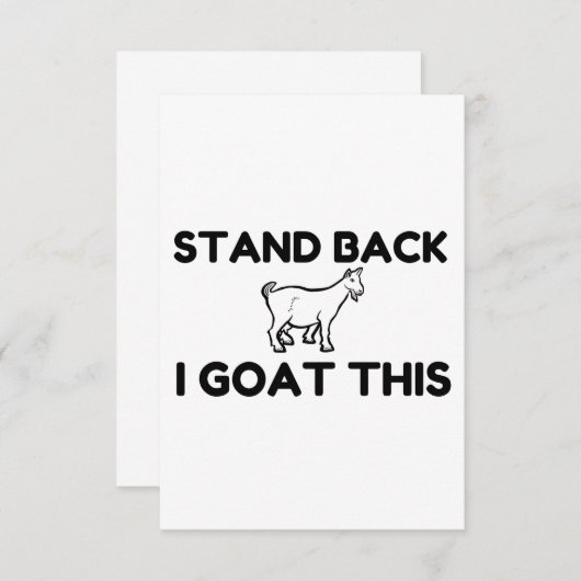 私はこのことをやめた サンキューカード (正面/裏面)