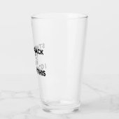 私はこのことをやめた タンブラーグラス (左)