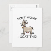 私はこのことをやめた ポストカード (正面/裏面)