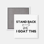 私はこのことをやめた マグネット (正面/裏面)