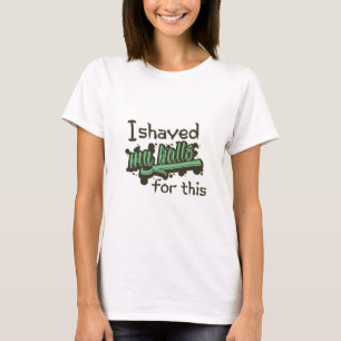 私はこのためにボールを削った Tシャツ