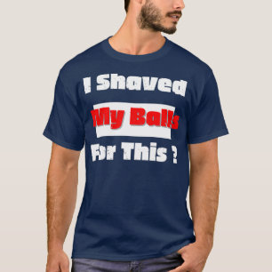 私はこのアクティブなTシャツのためにボールを削った Tシャツ