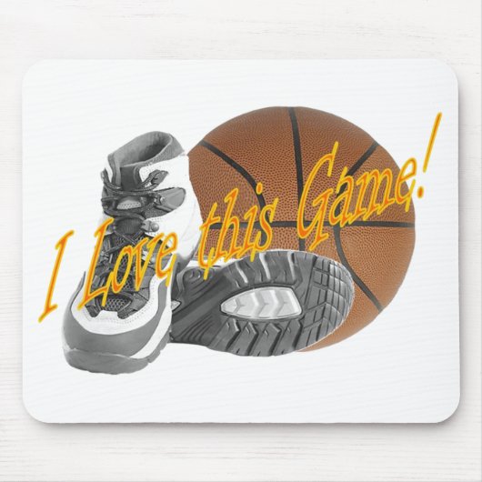 私はこのゲームを愛します マウスパッド (正面)