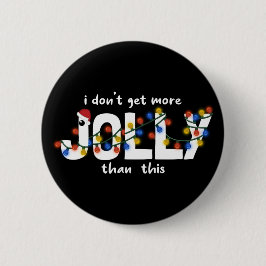 私はこのタイポグラフィよすてきり多くはおもしろいない 缶バッジ