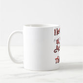 私はこのナナを大いに愛します コーヒーマグカップ (左)