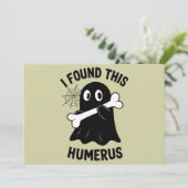 私はこのハメラスハロウィーン幽霊を見つけた 招待状 (スタンド正面)