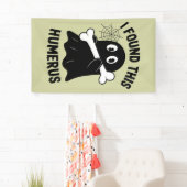 私はこのハメラスハロウィーン幽霊を見つけた 横断幕 (インサイチュ)