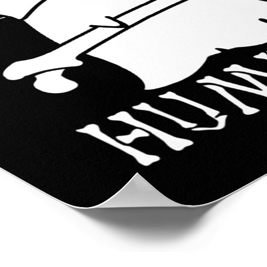 私はこのハメロスおもしろい幽霊ナースハロウィーンを見つけた ポスター (角)