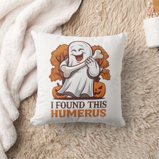 私はこのハメロスのシャツが面白いハロウィンパーティーを見つけた クッション (ブランケット)