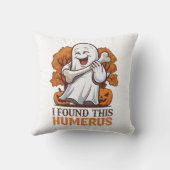 私はこのハメロスのシャツが面白いハロウィンパーティーを見つけた クッション (裏面)