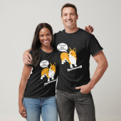 私はこのハメロスNs18ペムブロークコーギ犬を見つけた Tシャツ (ユニセックス)