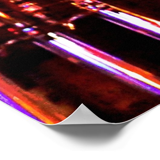 私はこのバーポスターが大好き ポスター (角)