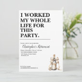 私はこのパーティーのために一生働いた 招待状 (スタンド正面)