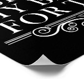 私はこのポスター用のボールおもしろいを削った ポスター (角)