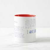 私はこのミーム作家のスローガンおもしろいのように目覚めた マグカップ (中央)