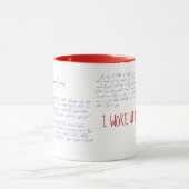 私はこのミーム作家のスローガンおもしろいのように目覚めた マグカップ (中央)
