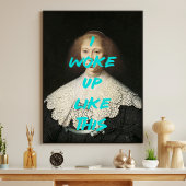 私はこのルネッサンスの引用文のように絵を描目が覚めた ポスター