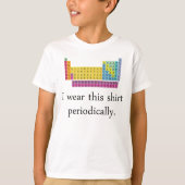 私はこのワイシャツを周期的に身に着けています Tシャツ (正面)