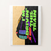 私はこの列車に乗っている ジグソーパズル (縦)