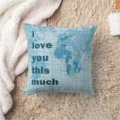 私はこの多くの~の枕愛します クッション (ブランケット)