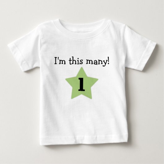 私はこの多数です! ベビーTシャツ (正面)