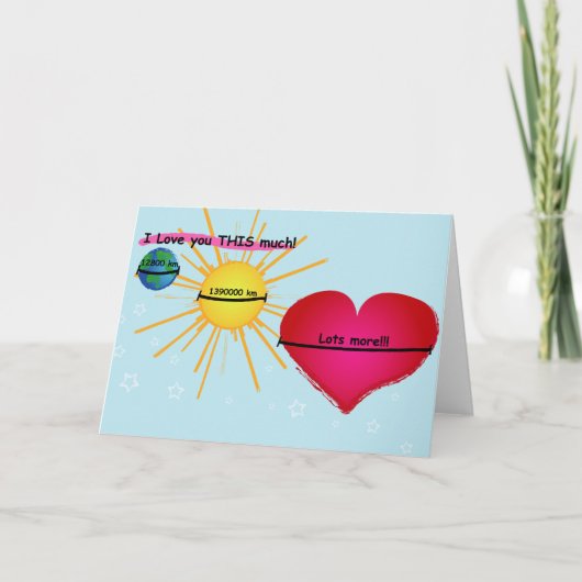 私はこの大いに愛します! V2 カード (正面)