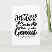 私はこの天才プログラマコーディングのメディカルコーダだ カード (正面)
