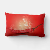 私はこの熱い喫煙チリ ランバークッション (裏面)