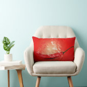 私はこの熱い喫煙チリ ランバークッション (椅子)