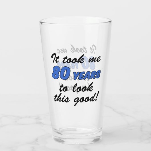 私はこの良いガラスを見るのに80年かかった タンブラーグラス (裏面)